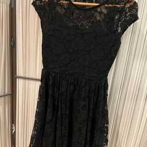 Black Lace Dress